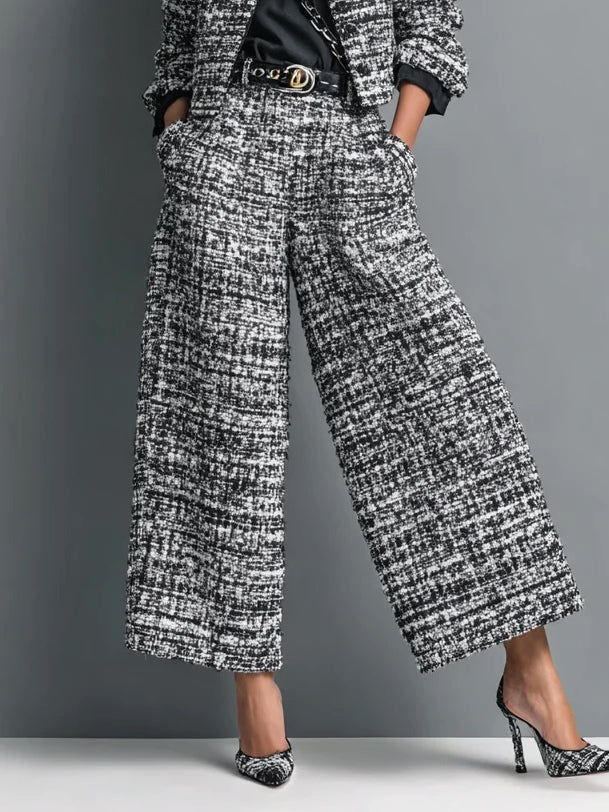 Tessa | Tweed Jacket and Trousers Set