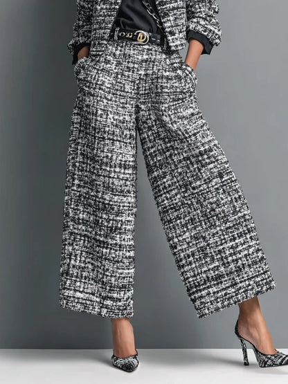 Tessa | Tweed Jacket and Trousers Set