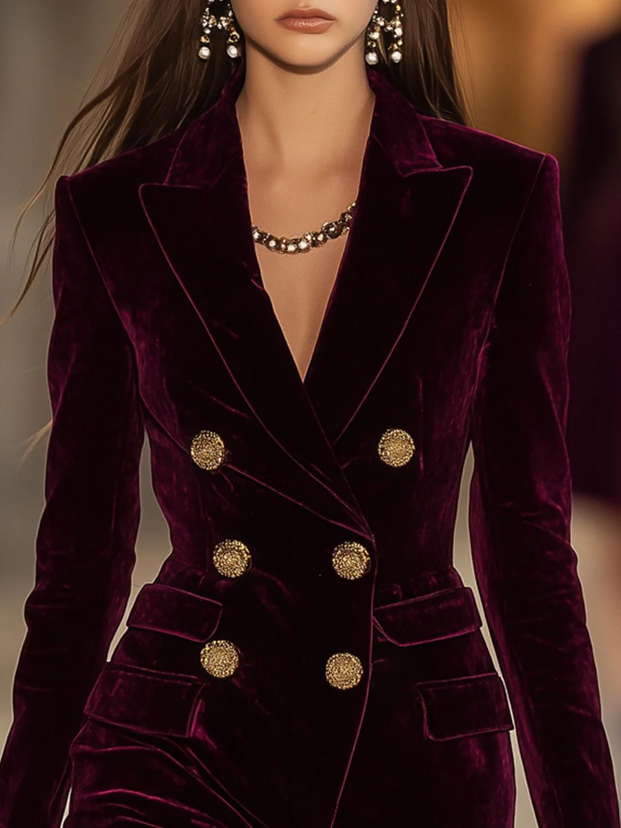 Scarlett | Velvet Mini Dress