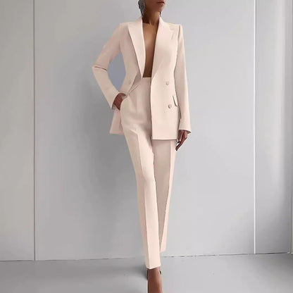 Sofia | Blazer & High Waist Trousers Set