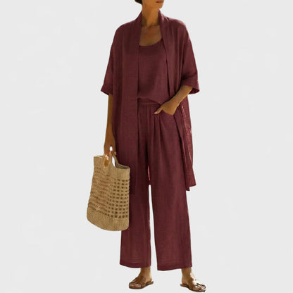 Lightweight Breathable Minimalist 3-Piece Set