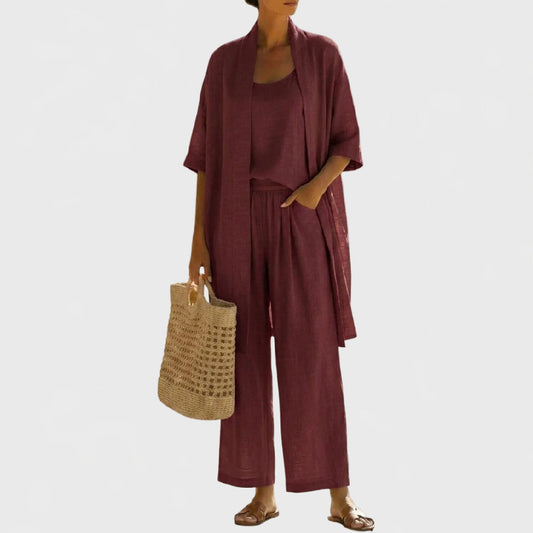 Lightweight Breathable Minimalist 3-Piece Set