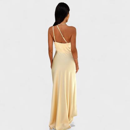 Aurelia - Elegant Satin Maxi Dress