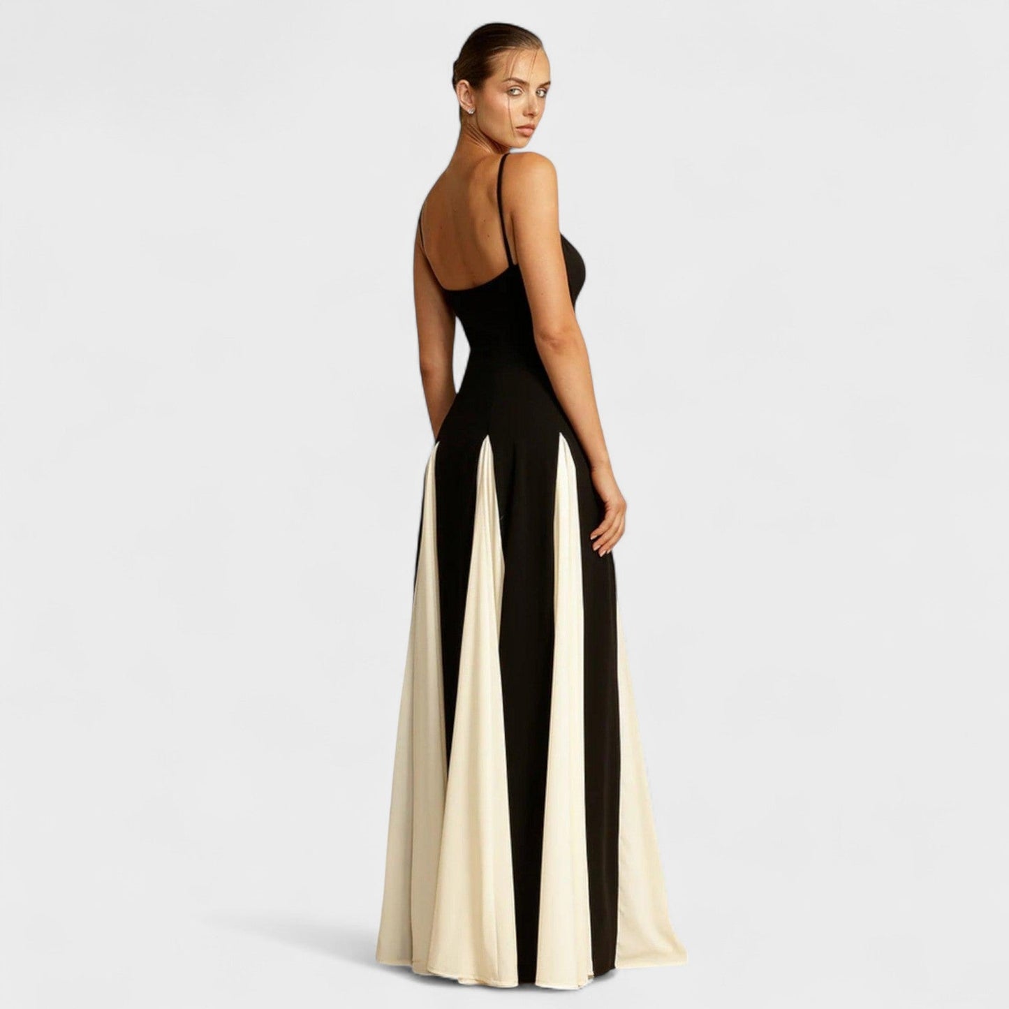 Ivory Gala Noir Dress