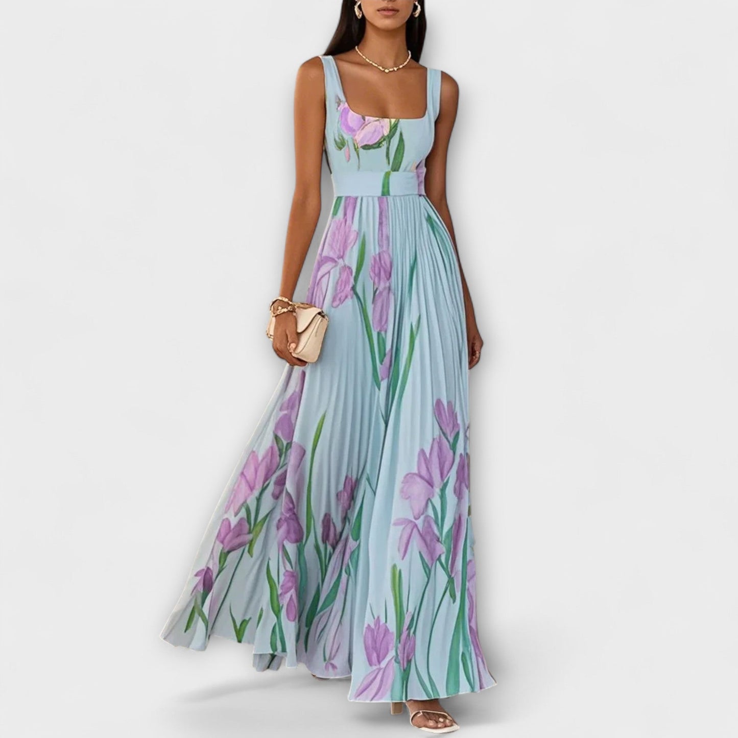 Penelope - Long Chiffon Maxi Dress
