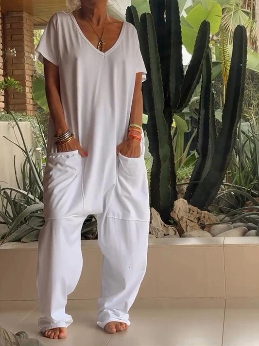 Sofia | V-neck Jumpsuit