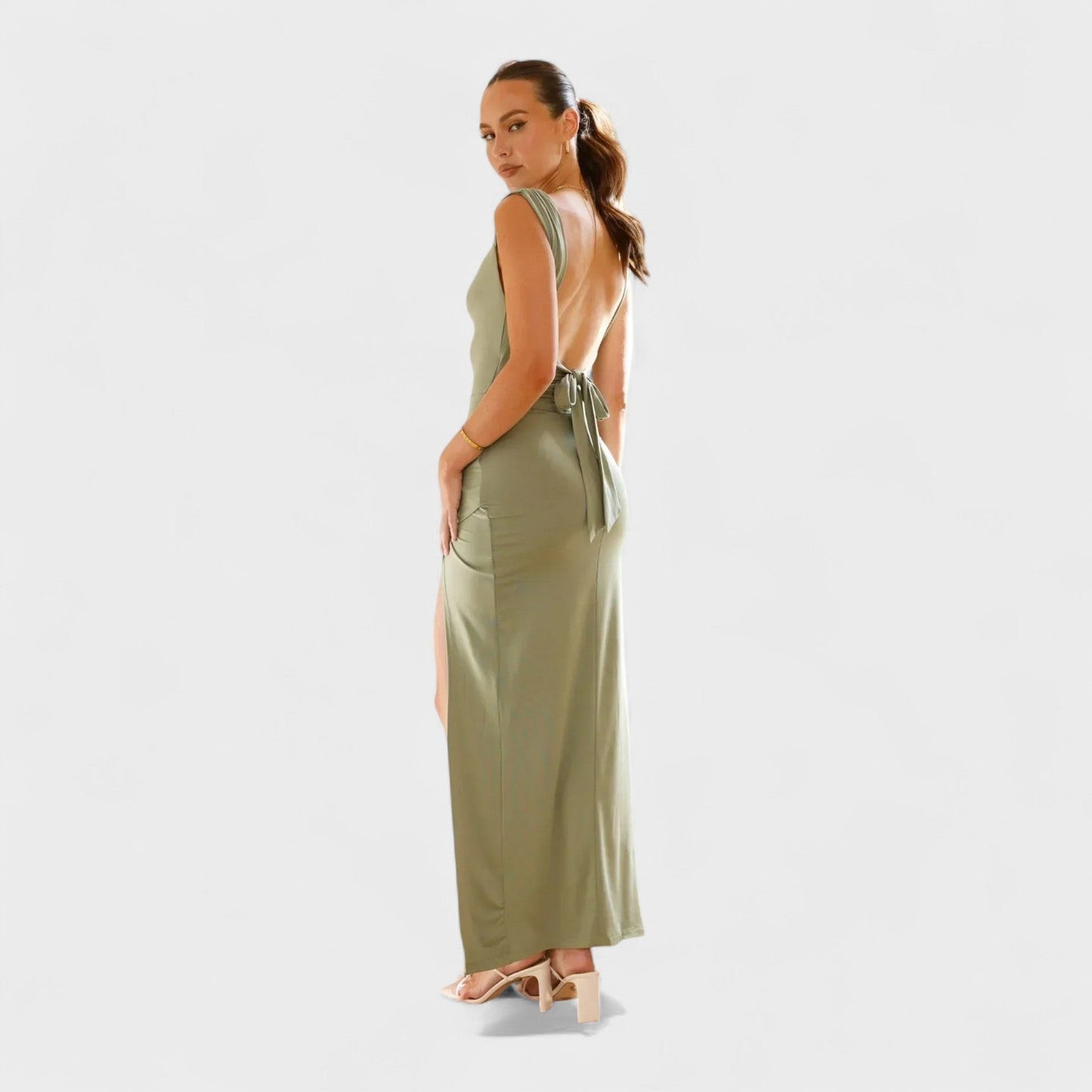 Sarela - Backless Long Dress