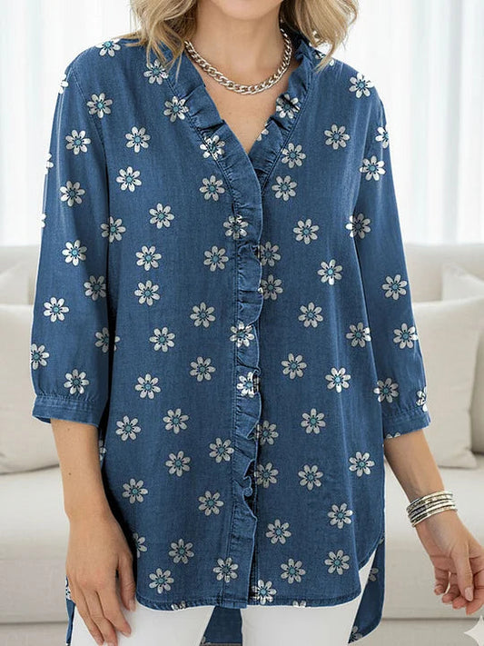 Sophie | Chic button blouse