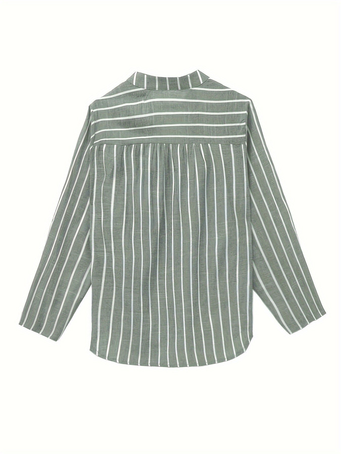 Sharon™ | Casual Striped V-Neck Top