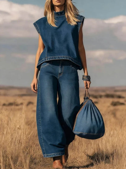 Barbara | Casual Comfortable Denim Set
