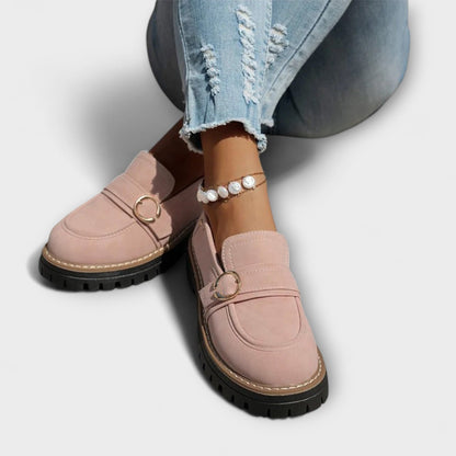 Lora™ | Round Toe Casual Moccasins