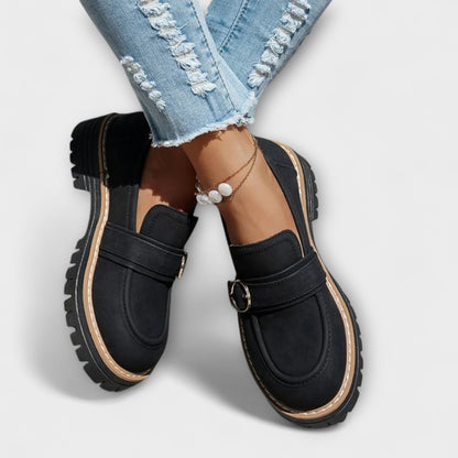 Lora™ | Round Toe Casual Moccasins