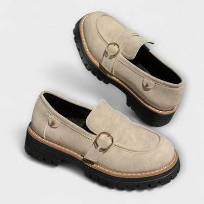 Lora™ | Round Toe Casual Moccasins