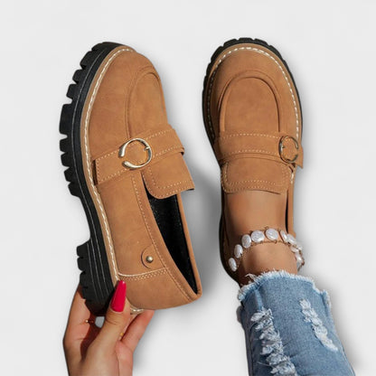 Lora™ | Round Toe Casual Moccasins