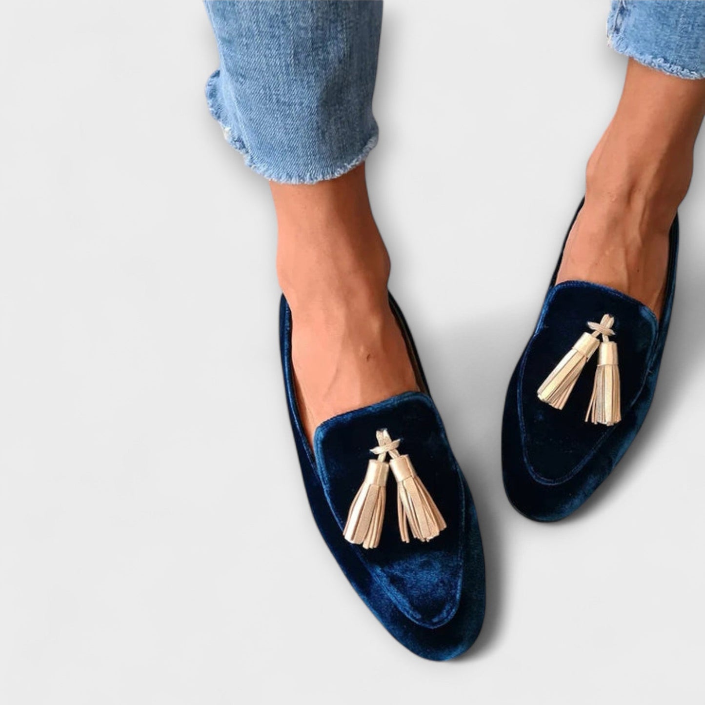 Quinnlyn™ | Retro Fringe Moccasins
