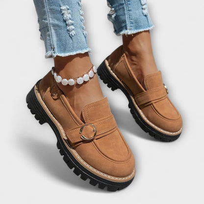 Lora™ | Round Toe Casual Moccasins