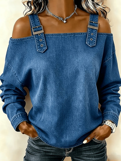 Wendy | Vintage Summer Denim Top