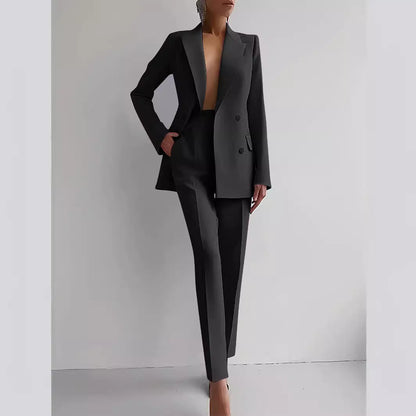 Sofia | Blazer & High Waist Trousers Set