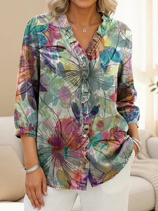 Alice | Comfortable printed blouse