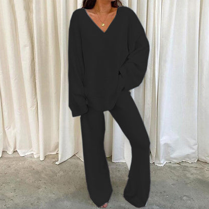 Sofia | V-neck Two-piece Set