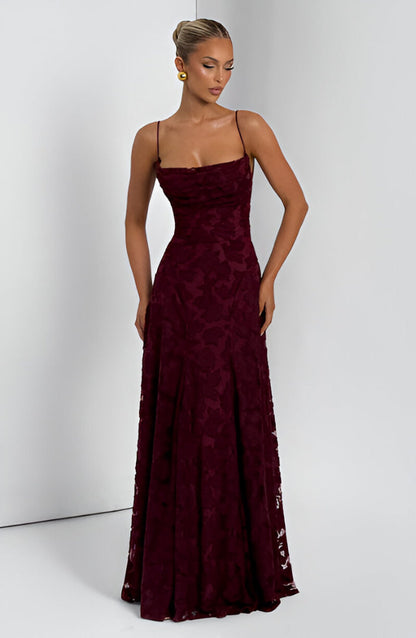Francisca - Corset-Style Long Dress