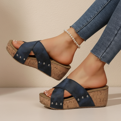 Oakley – Bohemian Wedge Sandals