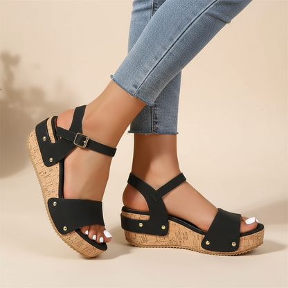Daniela – Chic Wedge Sandals