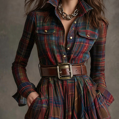Mariana - Belted Shirt Dress