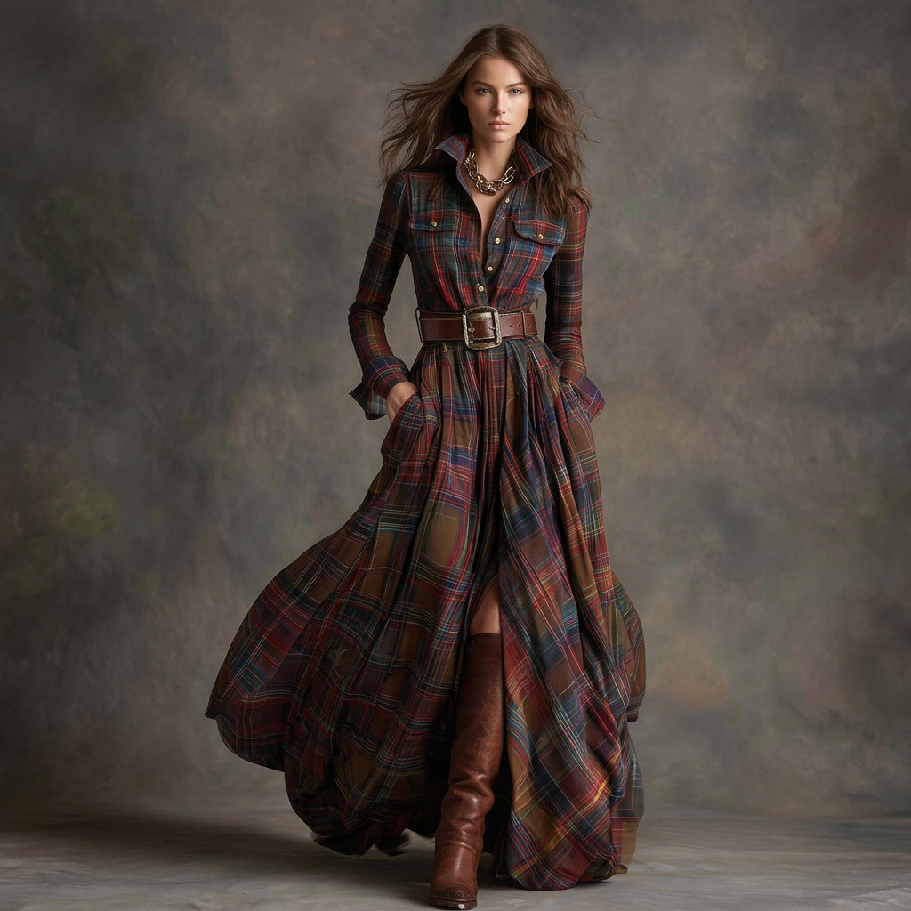 Mariana - Belted Shirt Dress
