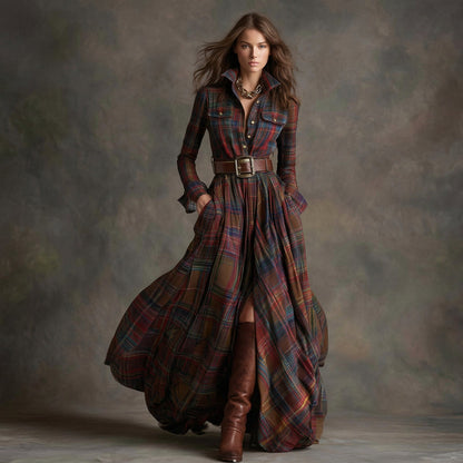 Mariana - Belted Shirt Dress