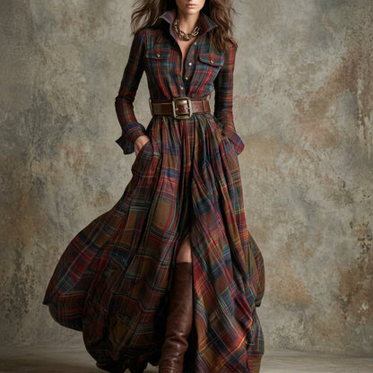 Mariana - Belted Shirt Dress