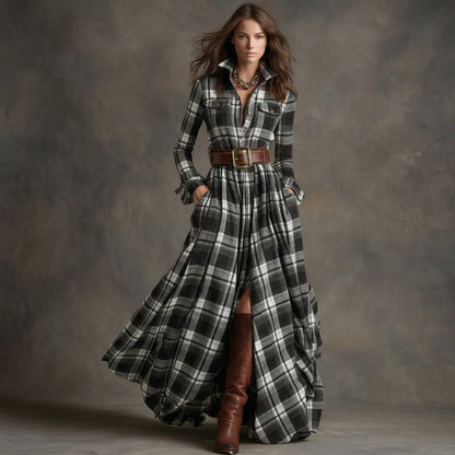 Mariana - Belted Shirt Dress