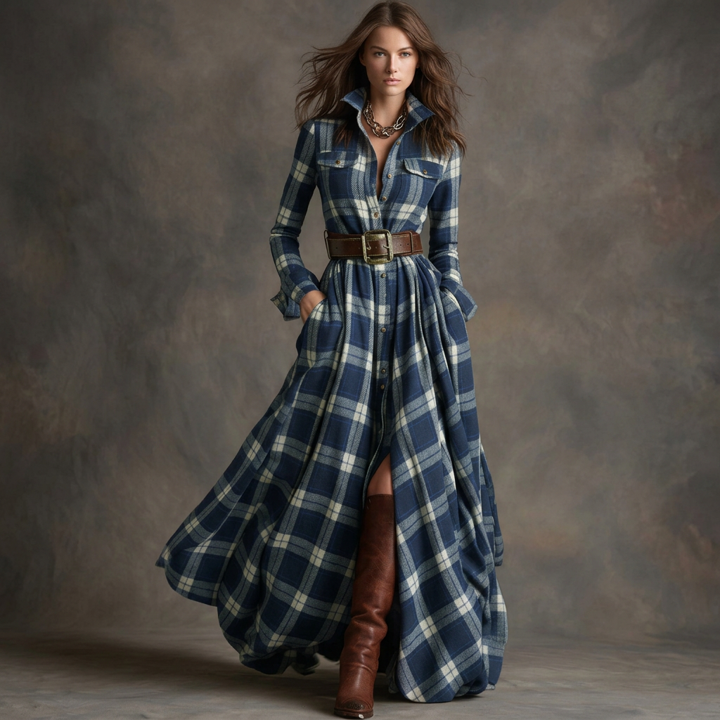 Mariana - Belted Shirt Dress