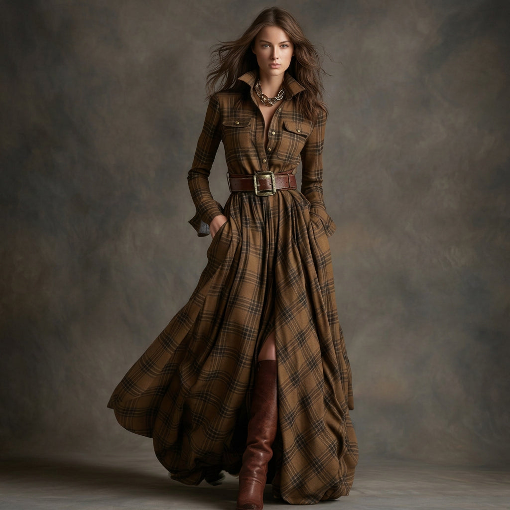 Mariana - Belted Shirt Dress