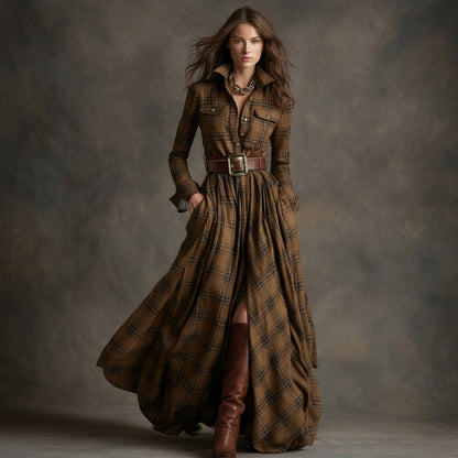 Mariana - Belted Shirt Dress
