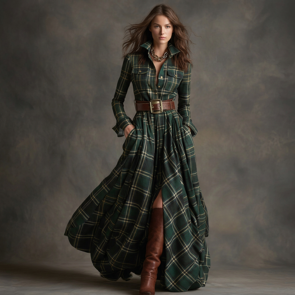 Mariana - Belted Shirt Dress