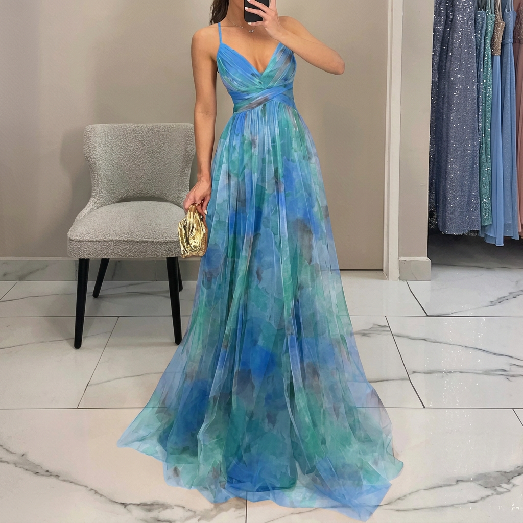 Margarida - Floral Print Maxi Dress