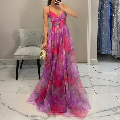Margarida - Floral Print Maxi Dress