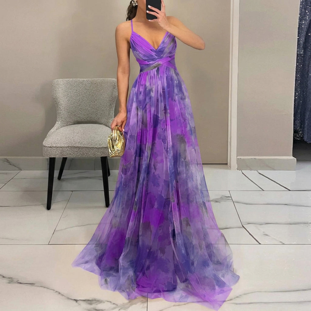 Margarida - Floral Print Maxi Dress