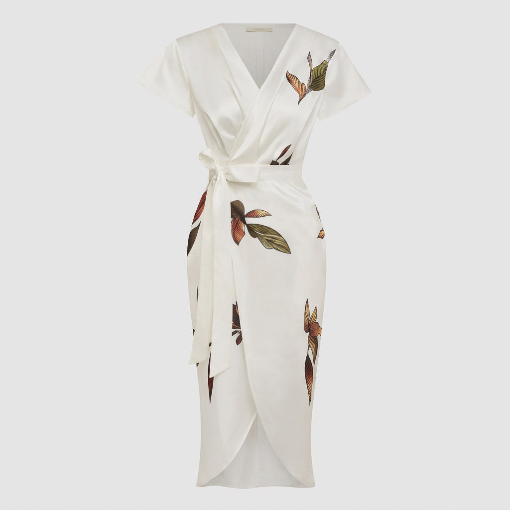 Isabel - Knot Detail Midi Dress