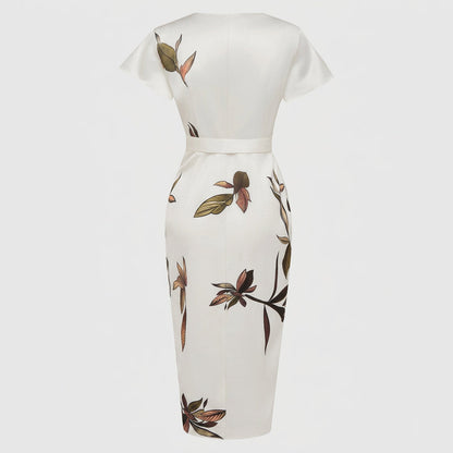Isabel - Knot Detail Midi Dress