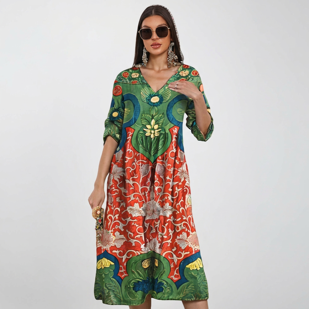 Vintessa - Classic Romantic Vintage Dress