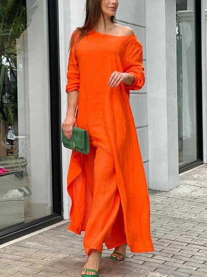 Sienna | Solid Colour Two-piece Set