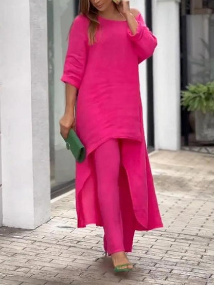 Sienna | Solid Colour Two-piece Set