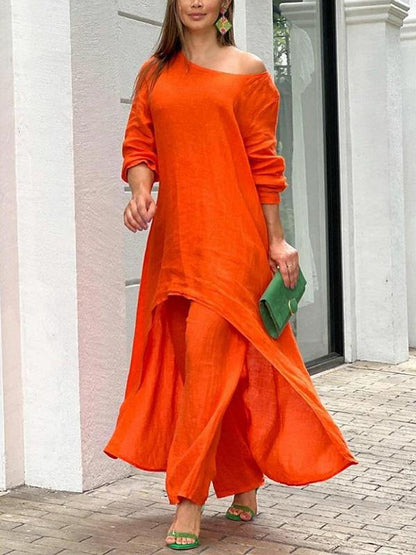 Sienna | Solid Colour Two-piece Set