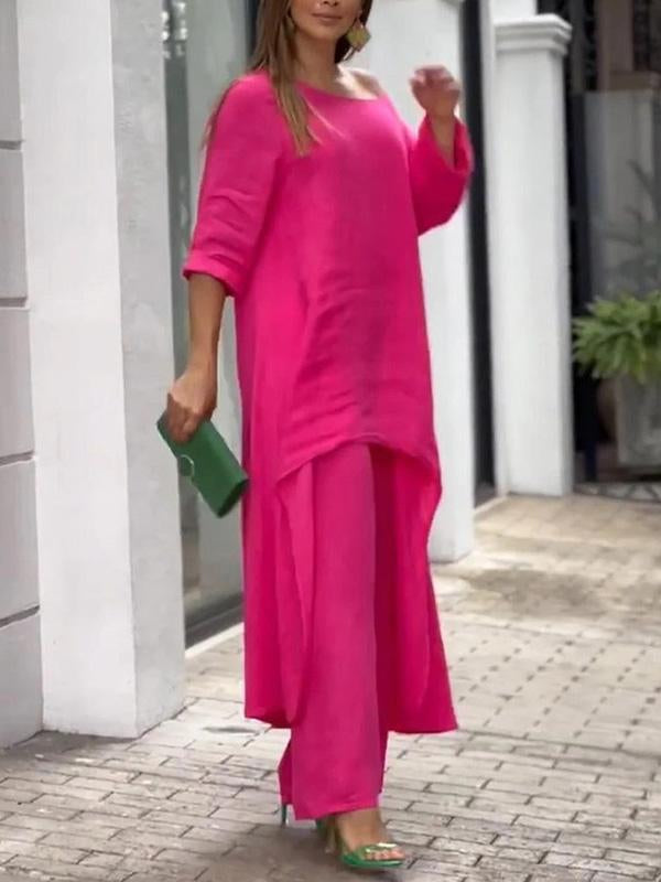 Sienna | Solid Colour Two-piece Set