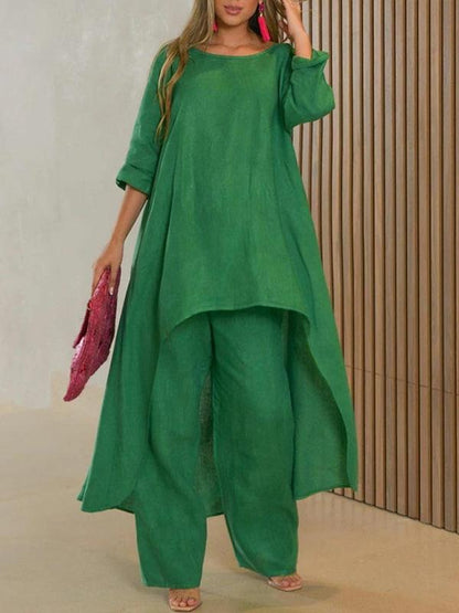 Sienna | Solid Colour Two-piece Set