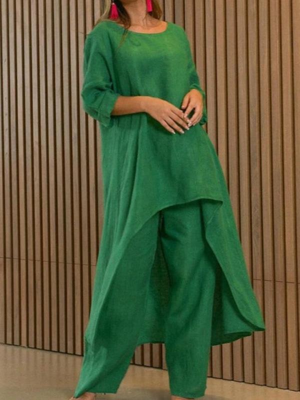 Sienna | Solid Colour Two-piece Set
