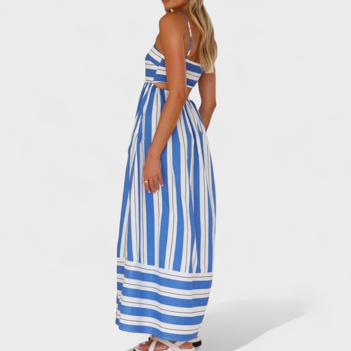 Isabel - Striped Maxi Dress