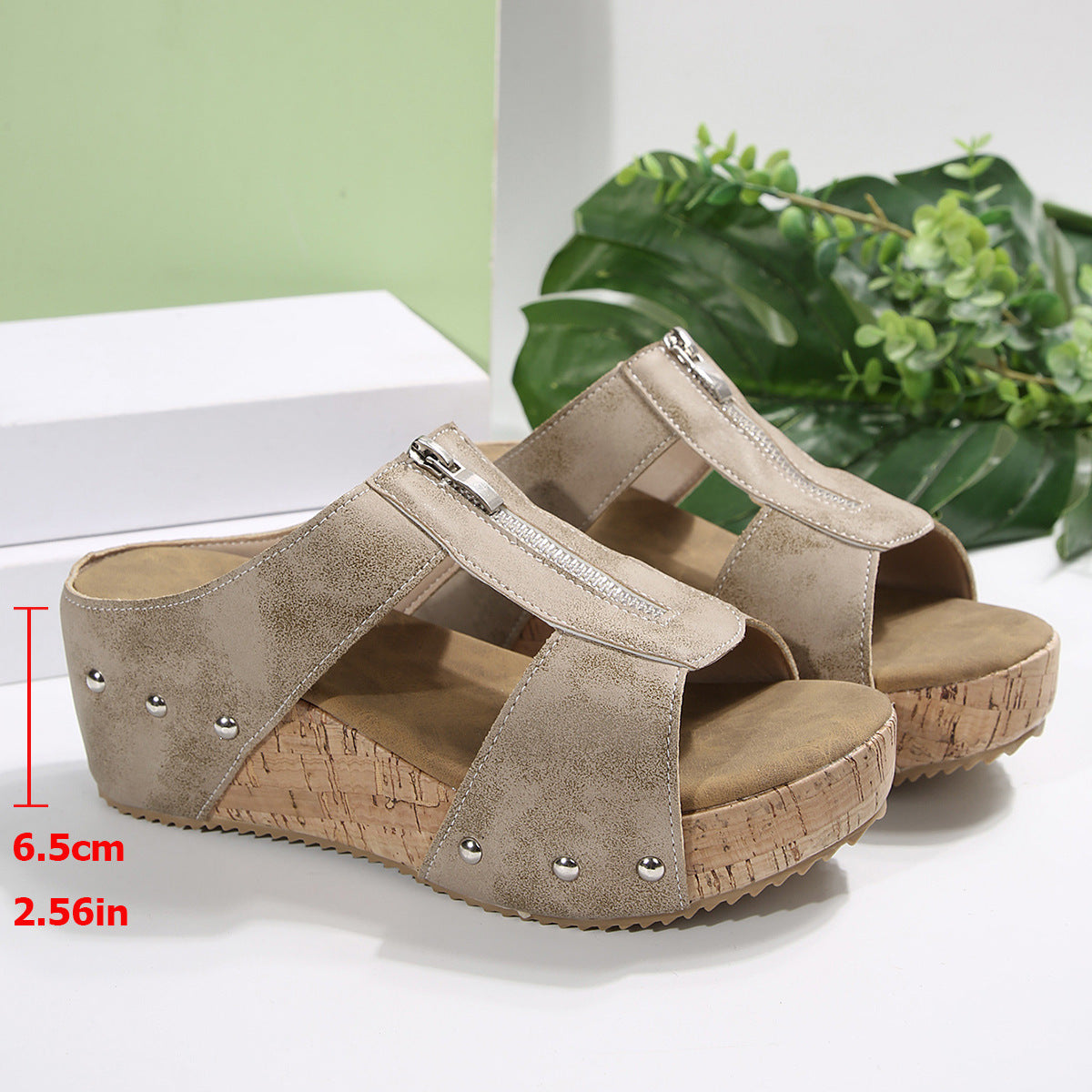 Gigi - Chic Wedge Sandals